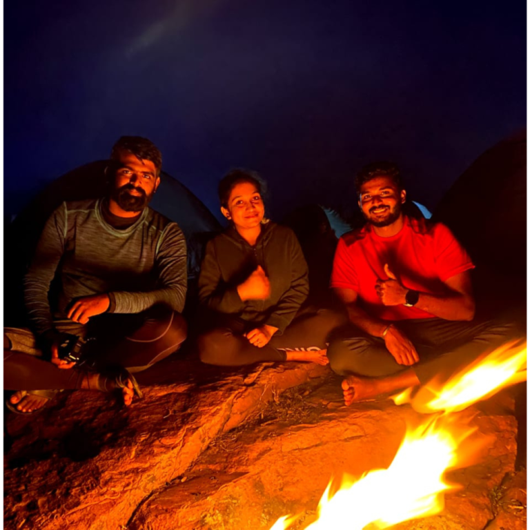 Gandikota-camping-campfire